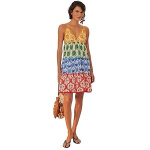 FARM RIO Summer Mix Mini Dress